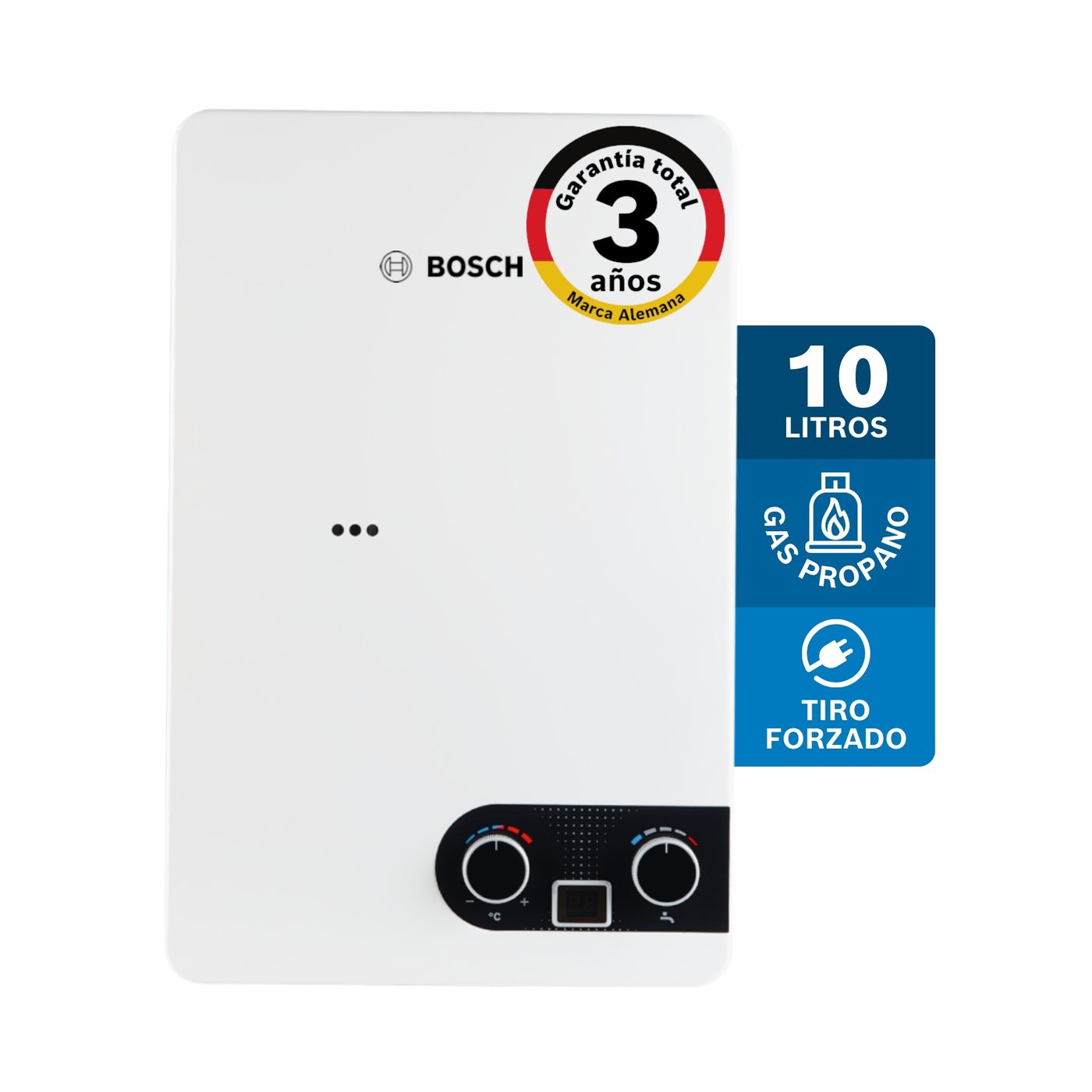 Calentador a gas propano 10L Bosch Therm 1400 F