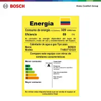 Calentador a gas natural 12L Bosch Therm 1400 F — foto 11