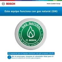 Calentador a gas natural 12L Bosch Therm 1400 F — foto 15