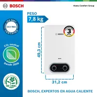 Calentador a gas natural 6L Bosch Therm 1400 F — foto 8