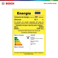 Calentador a gas propano 10L Bosch Therm 2200 — foto 11
