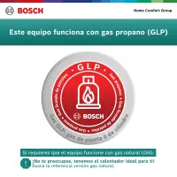 Calentador a gas propano 10L Bosch Therm 2200 — foto 15