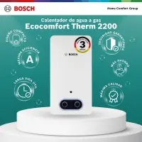 Calentador a gas natural 13L Bosch Therm 2200 — foto 6