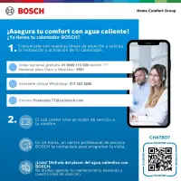 Calentador a gas natural 11L Bosch Therm 2400 — foto 11