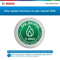 Calentador a gas natural 8L Bosch Therm 2400 — foto 14