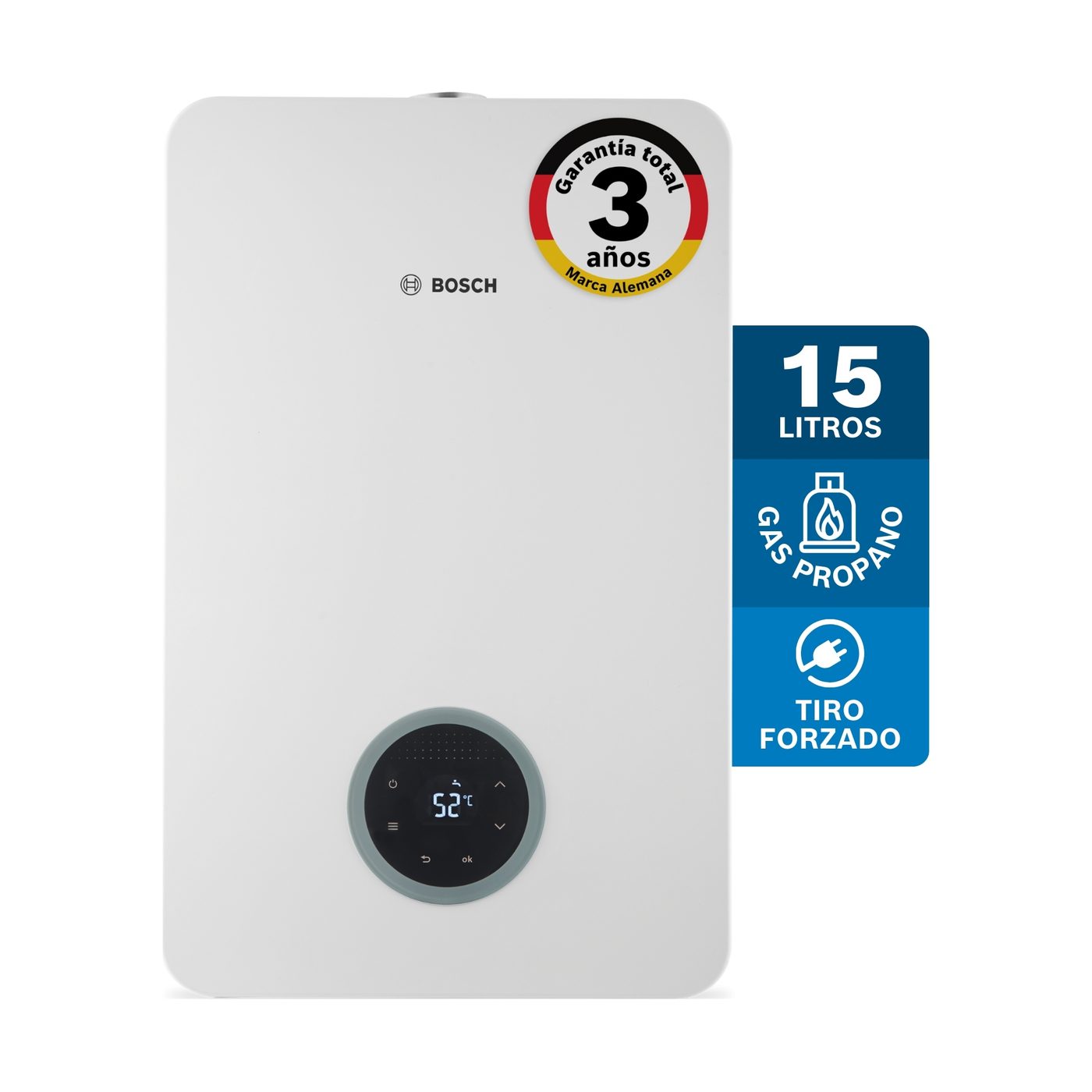 Calentador a gas propano 15L Bosch Therm 5600 F