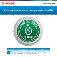 Calentador a gas natural 18L Bosch Therm 5600 F — foto 14