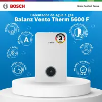 Calentador a gas natural 18L Bosch Therm 5600 F — foto 6