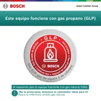 Bosch Vital 1500 para gas propano