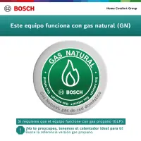 Bosch Vital 1500 para gas natural