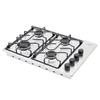 Cubierta de empotrar a gas natural 60×43 cm Inox Haceb Tofu — foto 1