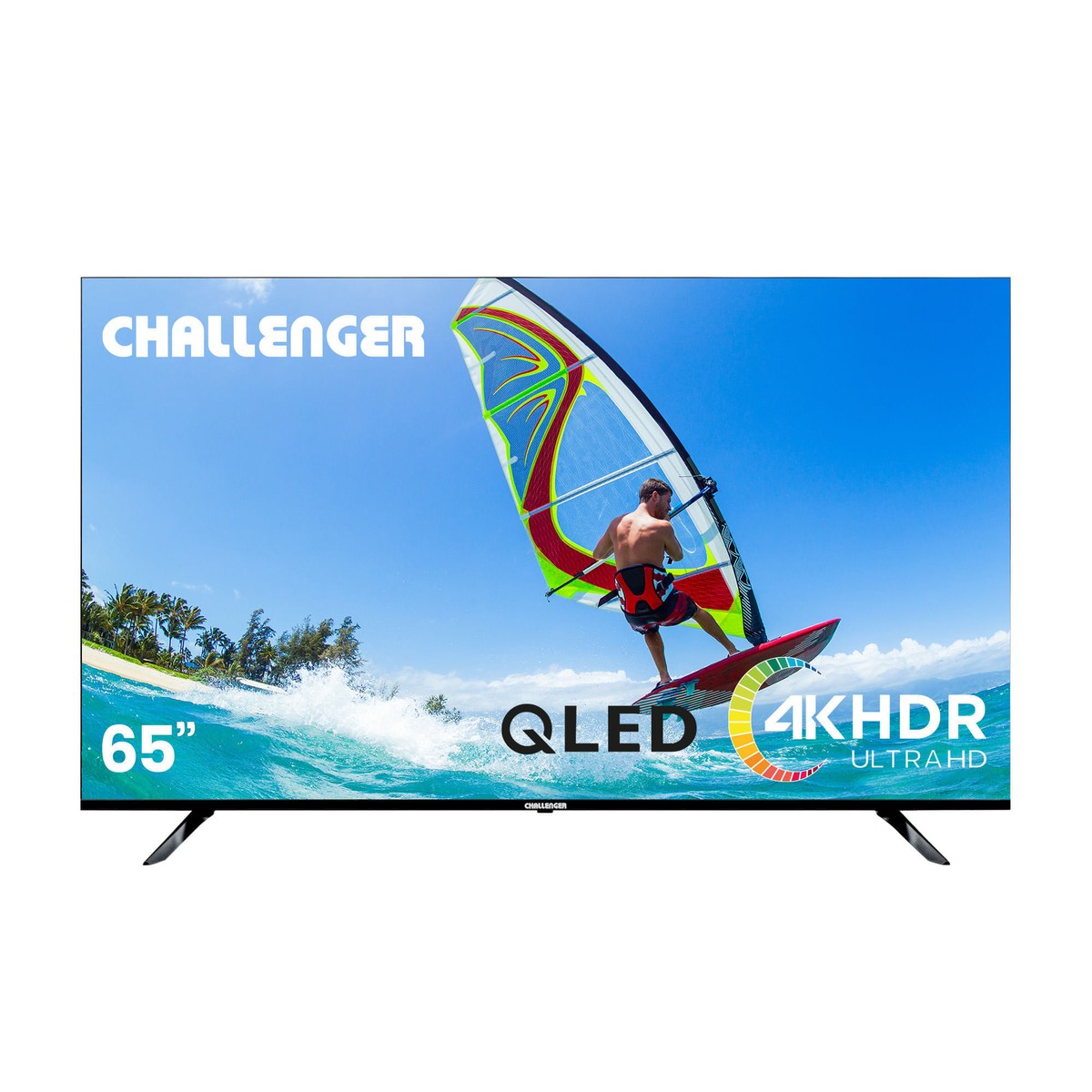Televisor Challenger 65" 4K UHD QLED Google TV