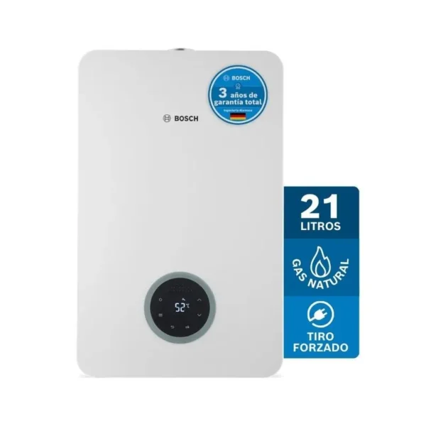 Calentador de agua 21 litros gas natural Therm 5600 F Bosch