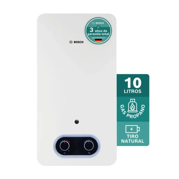 Calentador de agua 10 litros Gas Natural Therm 2200 BOSCH