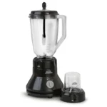 Licuadora 2 Velocidades + Pulso y Picatodo Negra Home Elements