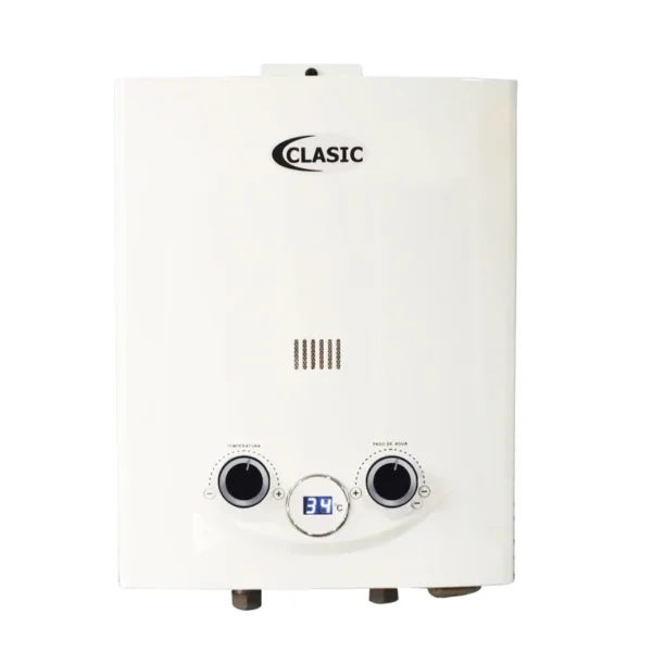 Calentador 5.5 LT Tiro Natural Blanco CLASSIC