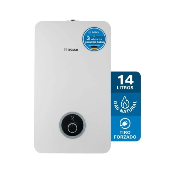 Calentador de agua 14 litros Gas Natural Therm 2400 BOSCH